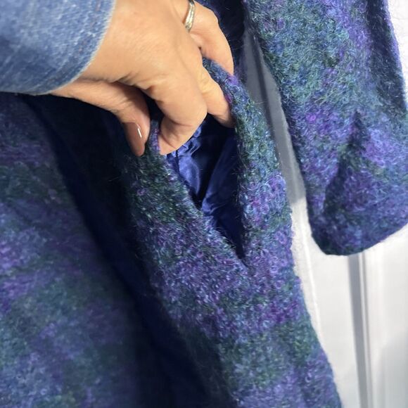 Vintage Bromley Petite Wool Coat -see Measurements - Picture 8 of 11